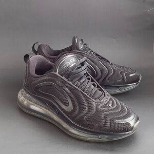 Air Max 720 Triple Black Athletic Sneakers Black US: 8